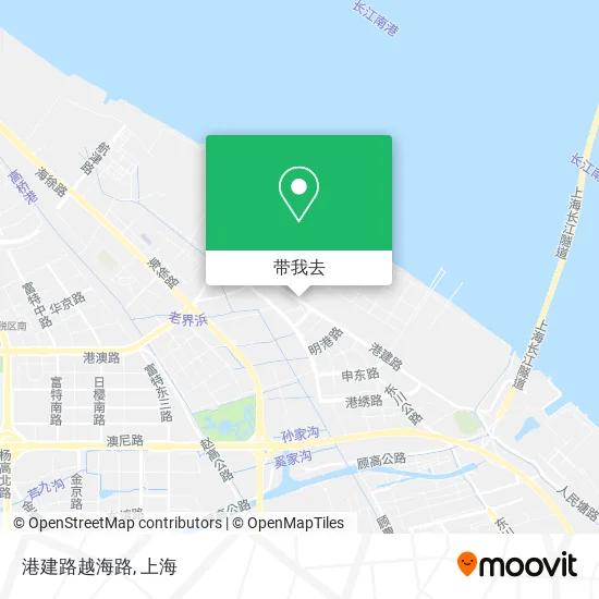 港建路越海路地图