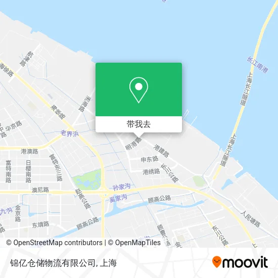 锦亿仓储物流有限公司地图