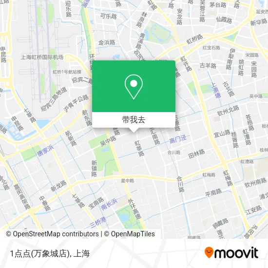 1点点(万象城店)地图