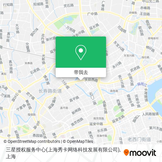 三星授权服务中心(上海秀卡网络科技发展有限公司)地图