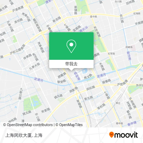 上海闵欣大厦地图