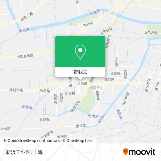 新浜工业区地图