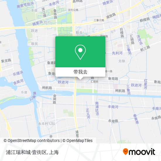 浦江瑞和城·壹街区地图
