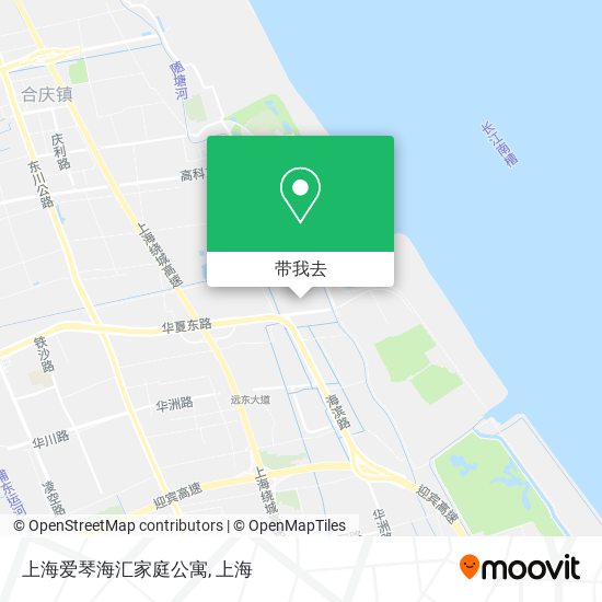 上海爱琴海汇家庭公寓地图
