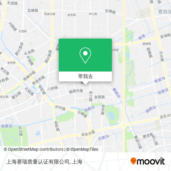 上海赛瑞质量认证有限公司地图