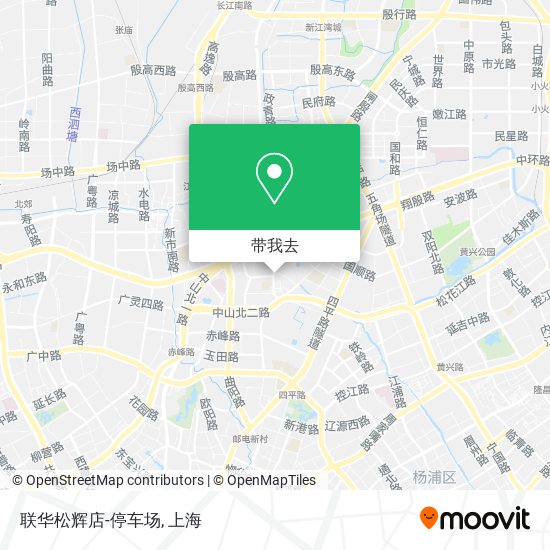 联华松辉店-停车场地图