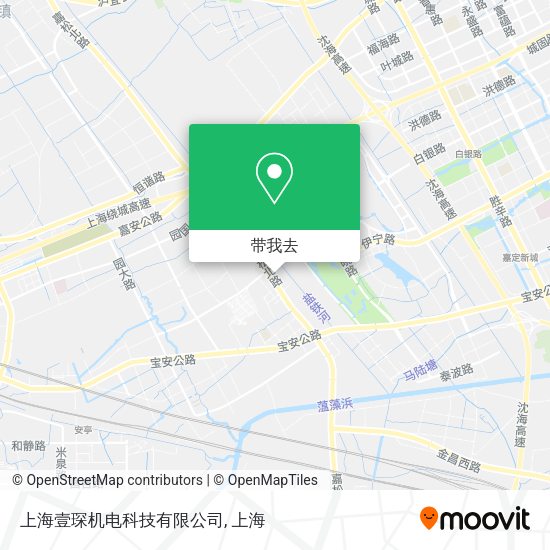 上海壹琛机电科技有限公司地图