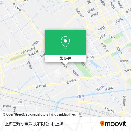 上海壹琛机电科技有限公司地图