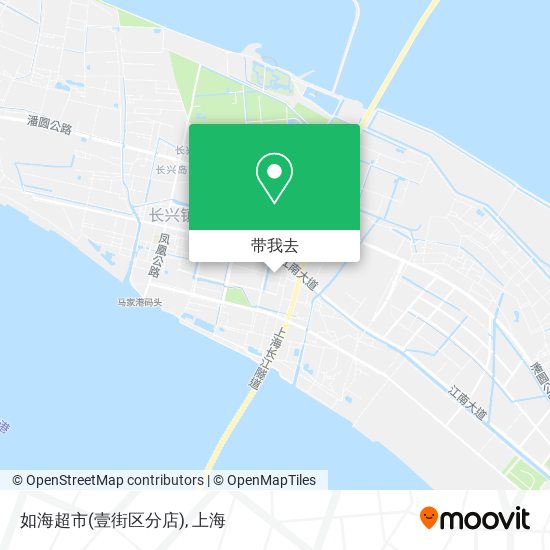 如海超市(壹街区分店)地图