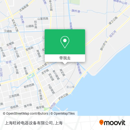 上海旺岭电器设备有限公司地图