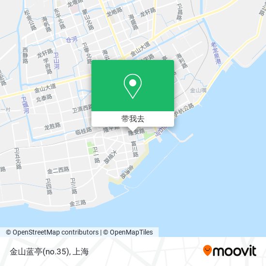 金山蓝亭(no.35)地图