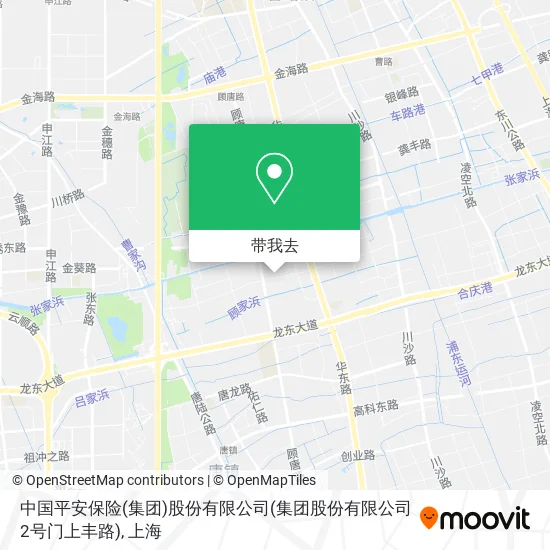 中国平安保险(集团)股份有限公司(集团股份有限公司2号门上丰路)地图