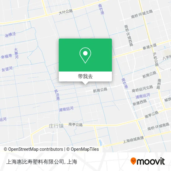 上海惠比寿塑料有限公司地图
