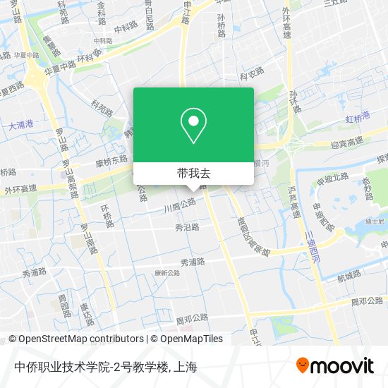 中侨职业技术学院-2号教学楼地图