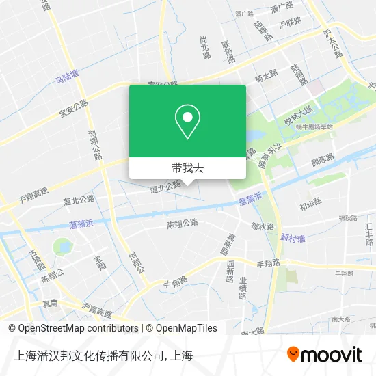 上海潘汉邦文化传播有限公司地图