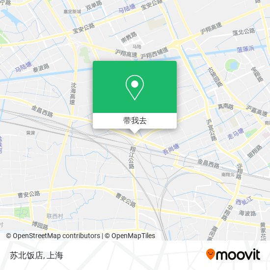 苏北饭店地图