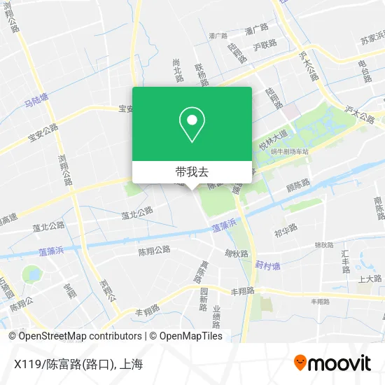 X119/陈富路(路口)地图