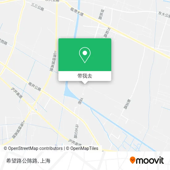 希望路公陈路地图