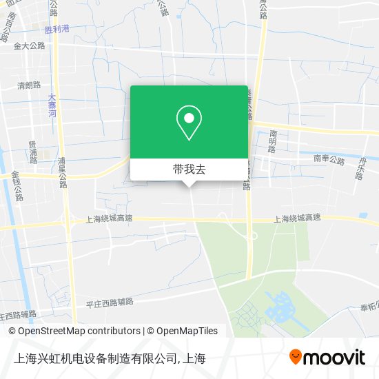 上海兴虹机电设备制造有限公司地图