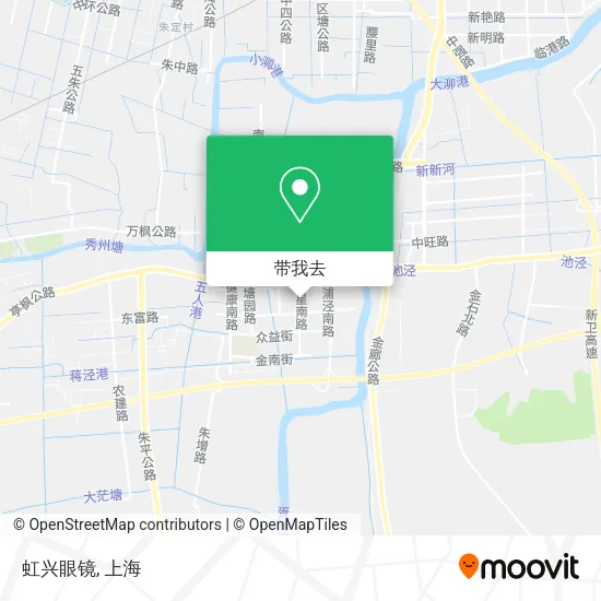 虹兴眼镜地图