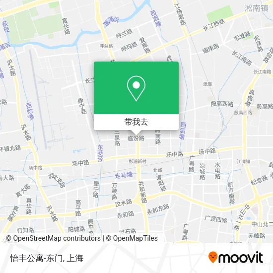 怡丰公寓-东门地图