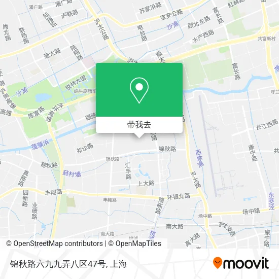 锦秋路六九九弄八区47号地图