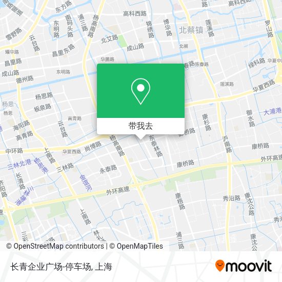 长青企业广场-停车场地图