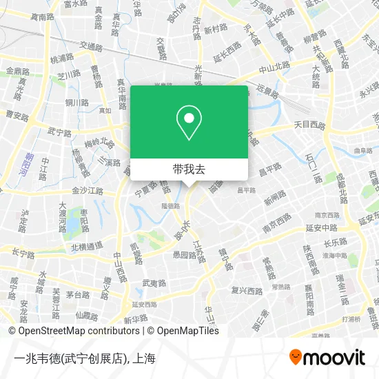一兆韦德(武宁创展店)地图
