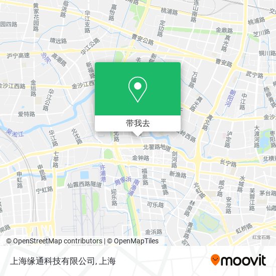 上海缘通科技有限公司地图