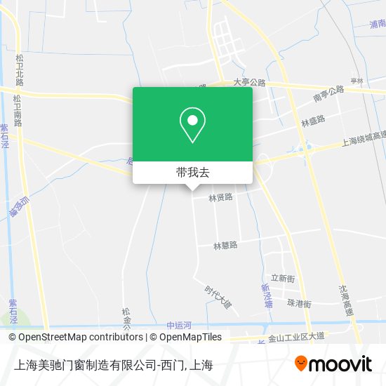 上海美驰门窗制造有限公司-西门地图