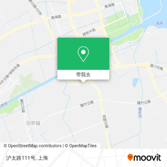 沪太路111号地图