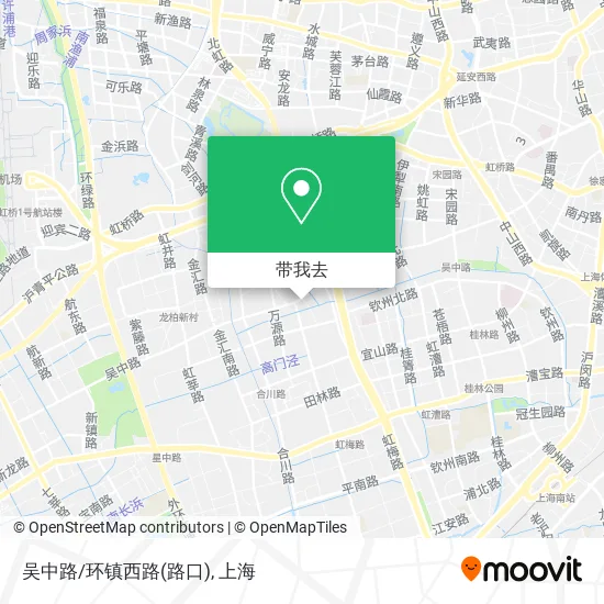 吴中路/环镇西路(路口)地图