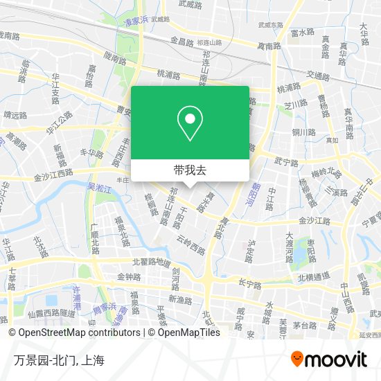 万景园-北门地图