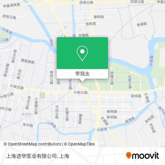 上海进华泵业有限公司地图