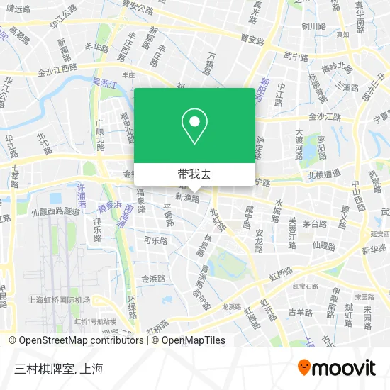 三村棋牌室地图