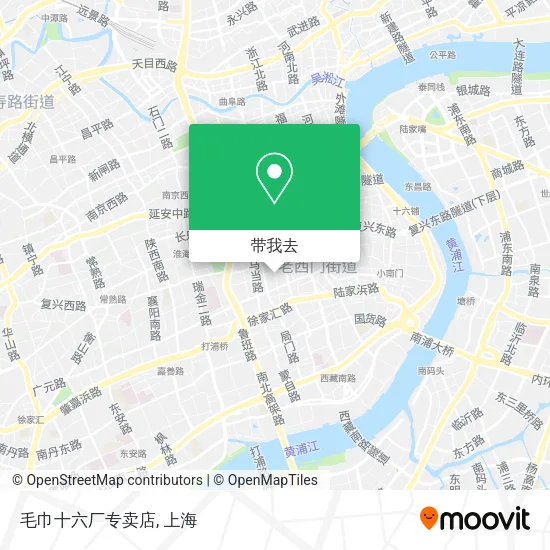 毛巾十六厂专卖店地图