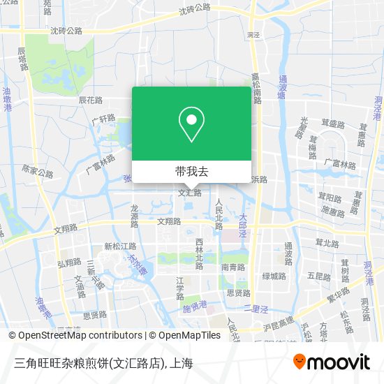 三角旺旺杂粮煎饼(文汇路店)地图