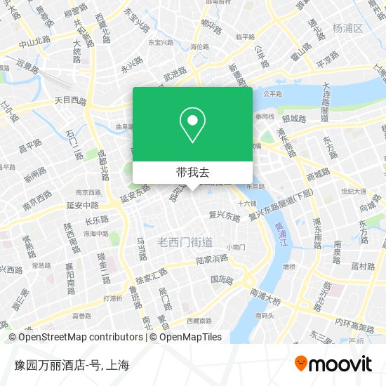 豫园万丽酒店-号地图