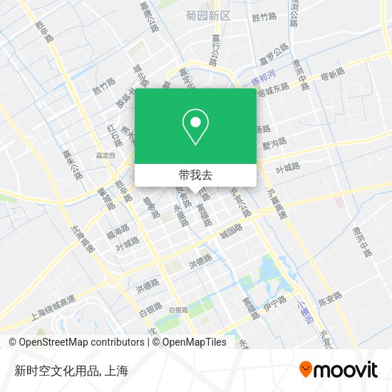 新时空文化用品地图