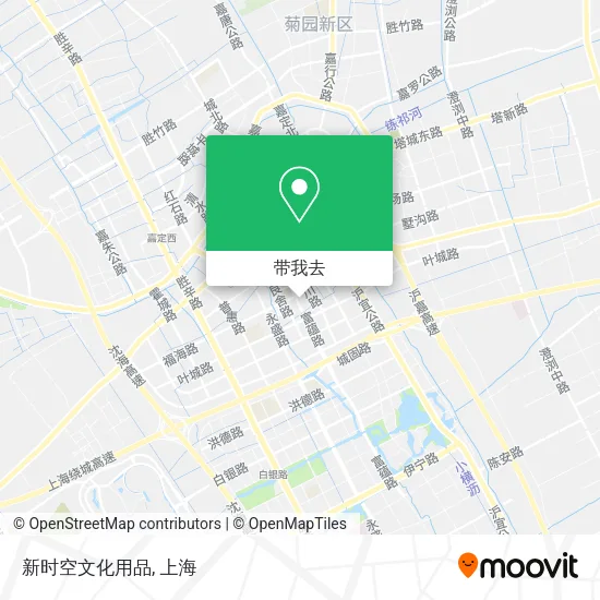 新时空文化用品地图