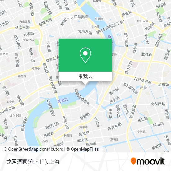 龙园酒家(东南门)地图