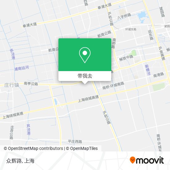 众辉路地图
