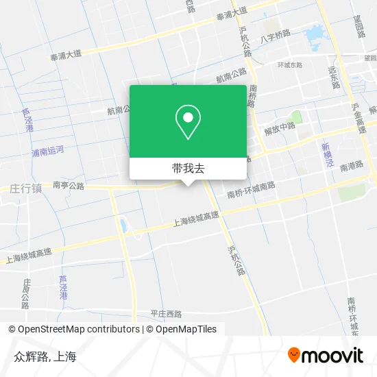 众辉路地图