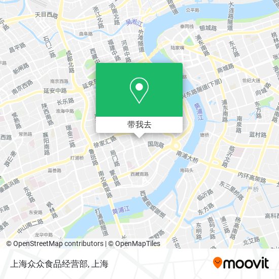 上海众众食品经营部地图