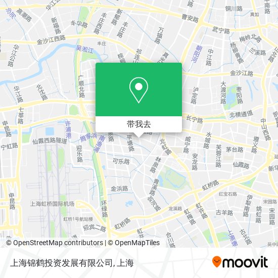 上海锦鹤投资发展有限公司地图