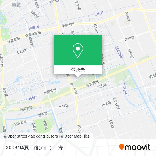 X009/华夏二路(路口)地图