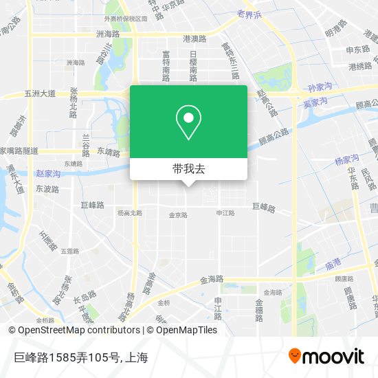 巨峰路1585弄105号地图