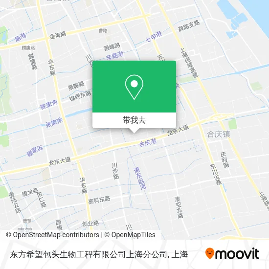 东方希望包头生物工程有限公司上海分公司地图