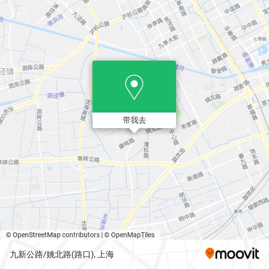 九新公路/姚北路(路口)地图