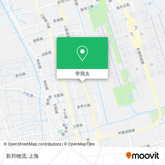 新邦物流地图